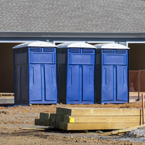 how do you ensure the portable restrooms are secure and safe from vandalism during an event in Mount Vernon South Dakota